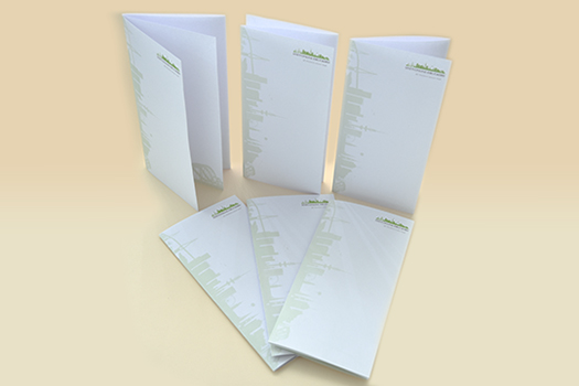 Falzflyer DIN lang 8 Seiten